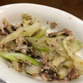 モンチッチー☆'s cooksnap of when they made セロリと鰯の味噌炒め.