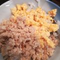 クックQJZ6HM☆'s cooksnap of when they made 合挽き肉のそぼろ丼.