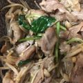 ほっちょこ。's cooksnap of when they made 簡単！スピードおかず♡根三ツ葉と豚肉炒め.