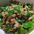 シゲP's cooksnap of when they made ピーマンとツナの味噌炒め.