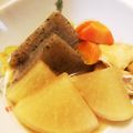 クックE662AA☆'s cooksnap of when they made 茅乃舎 炊飯器で大根煮.