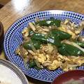 marico☆｡'s cooksnap of when they made だしの素で簡単！ピーマンとしめじの卵炒め.