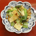 ぱんぷきんキッチン's cooksnap of when they made 小松菜と油揚げの炒め煮.