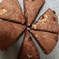 レーズンほうれん草's cooksnap of when they made 簡単♡ざくざくチョコ＆くるみのスコーン.