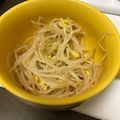 みりん調味料's cooksnap of when they made レンチン和風もやしナムル.