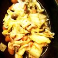 ２４なるるん's cooksnap of when they made 10分超簡単　うま白菜とベーコンの炒め物.