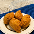 Harumie's cooksnap of when they made うちのお稲荷さん.