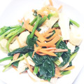 pucyipan's cooksnap of when they made ほうれん草と人参と油揚げのお浸し.