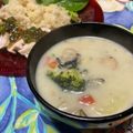 まもくるりん's cooksnap of when they made 牡蠣のみそミルクチャウダー.