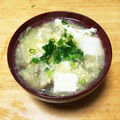 おじ☆さん's cooksnap of when they made ほっこりとろり✿豆腐と玉子の簡単スープ.