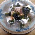 単！！'s cooksnap of when they made とろろ昆布で★簡単豆腐汁★梅風味.