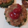 えびえり's cooksnap of when they made ゴーヤの肉詰め☆スタフドゴーヤ.