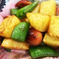 hatomugi茶's cooksnap of when they made スナップえんどうと新じゃがのカレー炒め.