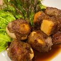 パッシーユ's cooksnap of when they made 黄身がとろーり♥牛の肉巻き卵♪ご飯が進む.