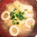 ムーミン☆ママ's cooksnap of when they made ちくわでだし味アップ！白菜の味噌汁.