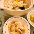 ainuinu's cooksnap of when they made 簡単！白菜たっぷり湯豆腐.