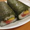 ＊amor＊'s cooksnap of when they made ラップで簡単恵方巻き.