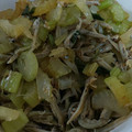 あゆたっくん's cooksnap of when they made 調味料は酒としょうゆだけ♪セロリさっと煮.