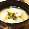 あ～ちゃんさ～ちゃん's cooksnap of when they made じゃがいもと長ねぎの味噌汁♪.