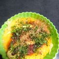 クックKPOVLM☆'s cooksnap of when they made お弁当に♪レンジでお好み焼き風卵焼き.