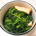 uio3's cooksnap of when they made ほうれん草と厚揚げの炒め煮～♪♪.