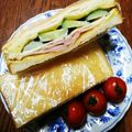 よよっち♪'s cooksnap of when they made トーストハムサンド.