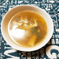 ﾁｲﾁｬﾝﾏﾏ's cooksnap of when they made 鶏胸肉と白葱・エリンギのスープ.