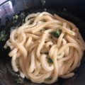 たろにゃん0606's cooksnap of when they made 冷凍うどん＊ネギポン酢.