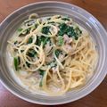 tomochi_to's cooksnap of when they made ツナとほうれん草のクリームパスタ.