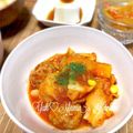 YUH♡ママ's cooksnap of when they made キャベツとミートボールのトマトソース煮.