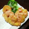 sumirenohana's cooksnap of when they made えびのオーロラソース和え.