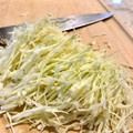 Superlittleboo's cooksnap of when they made キャベツの千切り 切り方.