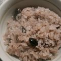 あつにゃんこ's cooksnap of when they made 黒豆ご飯.
