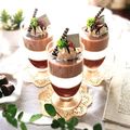 ♪cooking♪'s cooksnap of when they made ふんわり❤チョコとクリームのババロア♪.