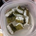 のりこったん's cooksnap of when they made 手掴み食べに！超簡単スティックおにぎり.