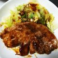 直大ママ's cooksnap of when they made 柔らかしっかり味のトンテキ.