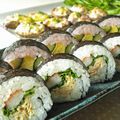 オレンジデイ's cooksnap of when they made シャキシャキ☆水菜の細巻き.