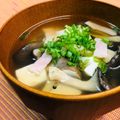 島子☆'s cooksnap of when they made 霜降りひらたけの和風スープ.