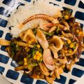 クックちびーちゃん's cooksnap of when they made 茸3種X野菜X烏賊で色鮮やか❤秋の中華煮.