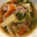 ほのぼのいっこ's cooksnap of when they made 簡単！とろとろ白菜と鶏肉のぽかぽかスープ.