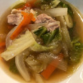 ほのぼのいっこ's cooksnap of when they made 簡単！とろとろ白菜と鶏肉のぽかぽかスープ.