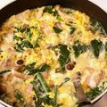 haramegu12's cooksnap of when they made ほうれんそうとベーコンのたまごスープ♪.
