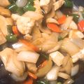 ☆らいむショコラ☆'s cooksnap of when they made 3色ピーマンの黒酢鶏.