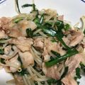 Barbie-m's cooksnap of when they made ニラ玉豚バラもやしのオイスターソース炒め.