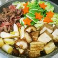 ♡あゆきむち♡'s cooksnap of when they made フライパンですき焼き☆節約☆簡単.