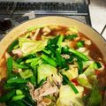 マコミコ's cooksnap of when they made 博多もつ鍋♪ (醤油味).