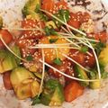 クックH64YNP☆'s cooksnap of when they made 漬けて冷凍～ポキ丼弁当～.