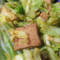 三つ星母ちゃん's cooksnap of when they made キャベツと厚揚げのカレー風味.