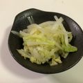 papikun's cooksnap of when they made 白菜のわさびおひたし.