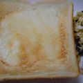 バボタン's cooksnap of when they made クリームチーズトースト.